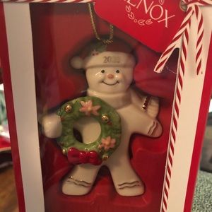 2020 Snowman Lenox Ornament